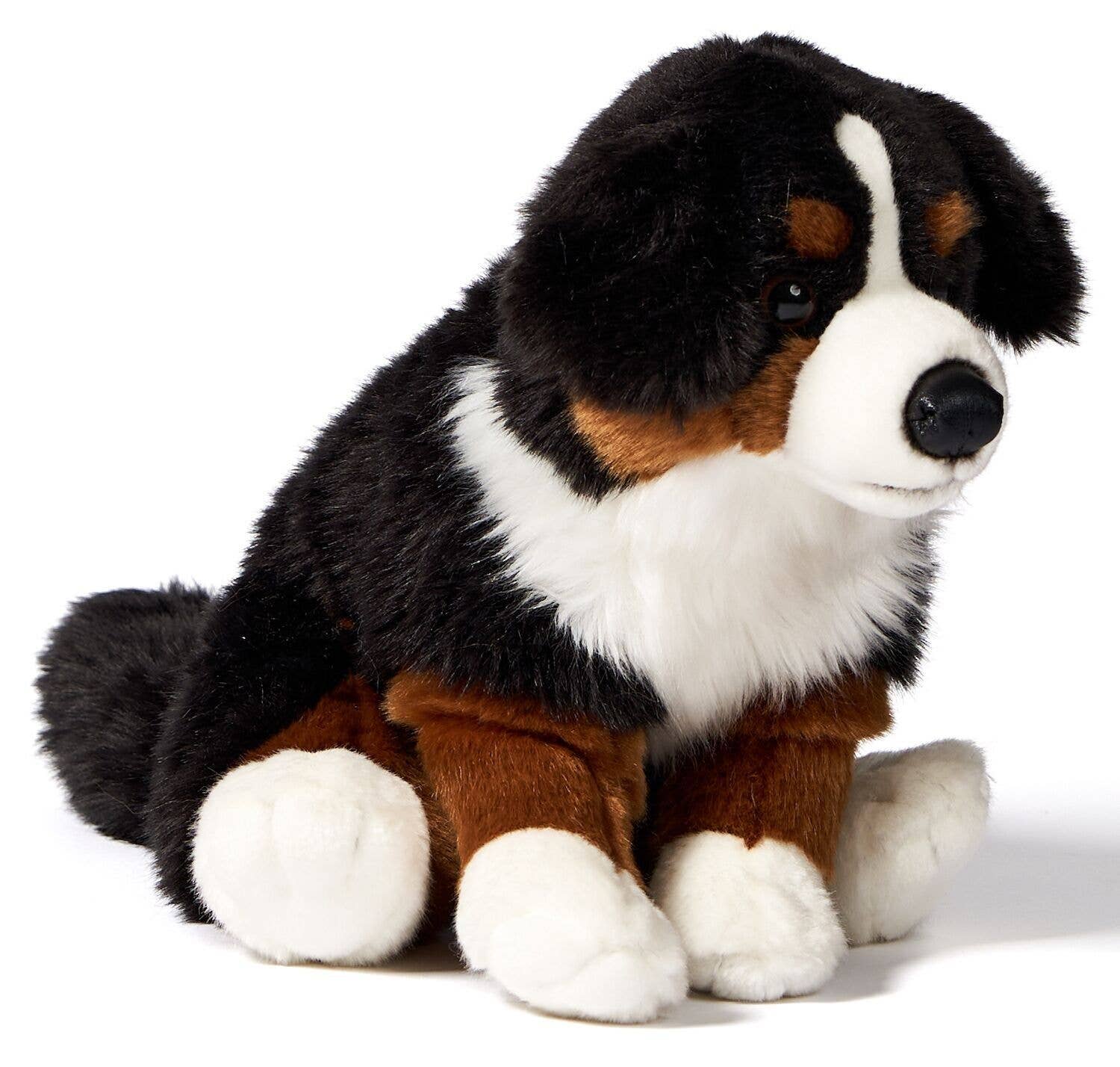 Uni Toys - Wholesale Stuffed/Plush Toy - Kids & Baby - Bernese mountain dog, sitting - cuddly/plush toy1