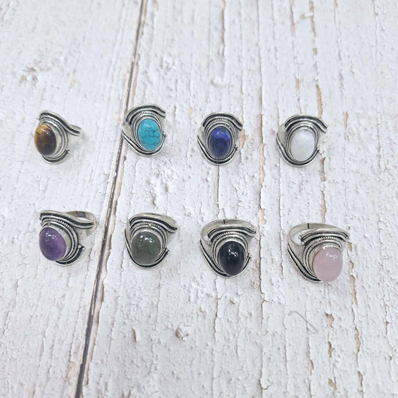 Hecho a mano – wholesale Single stone/solitaire ring – Brass rings.1