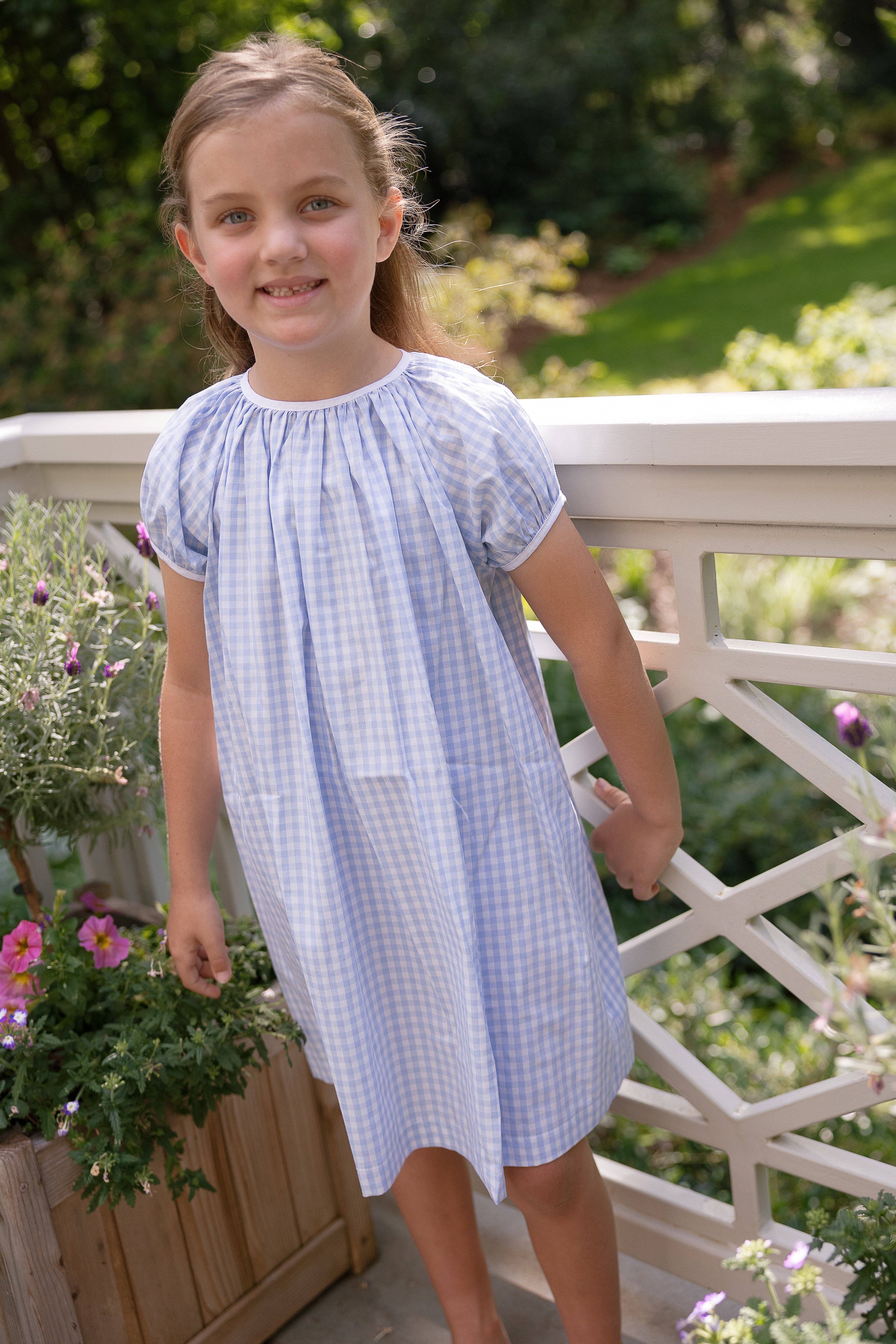 Sun House Children's - Wholesale Dress - Kids - Ella Dress in Check3