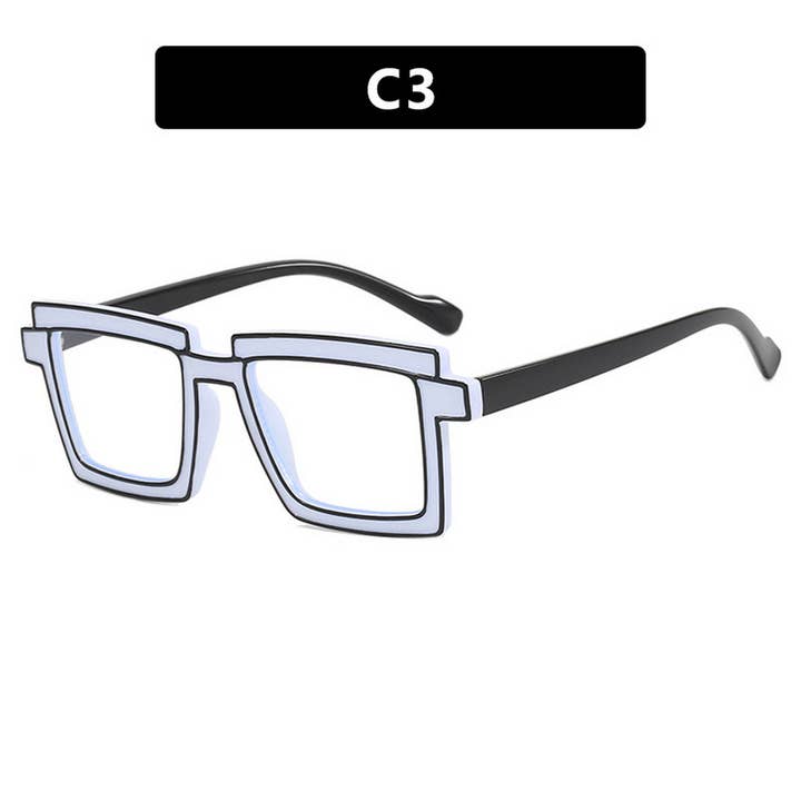 ACCITY - Wholesale Eyeglasses - Women's - SIMPLE TWO-DIMENSIONAL ANTI-BLUE LIGHT GLASSES_CWASG03272