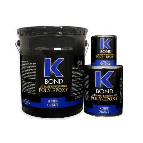 Dynamic Stone Tools - Wholesale Craft Supplies - K-Bond Ultimate Perormance Poly-Epoxy Knife grade - Quart