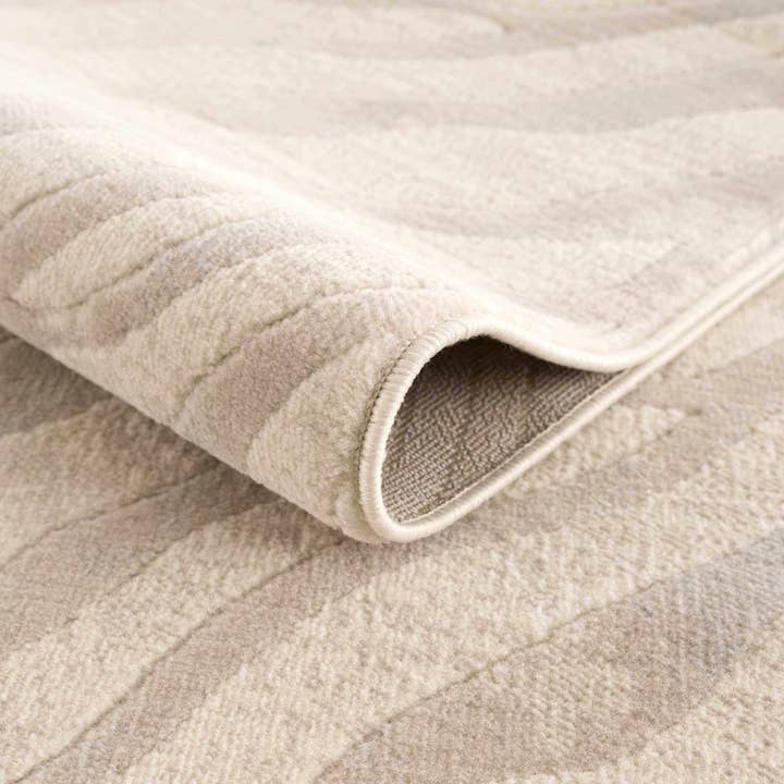 Hauteloom - Wholesale Area Rug - Beige Manteca Zebra Print Area Rug6