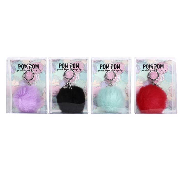 Helio Ferretti - Wholesale Keychain - Women's - POM POM KEYCHAIN HF