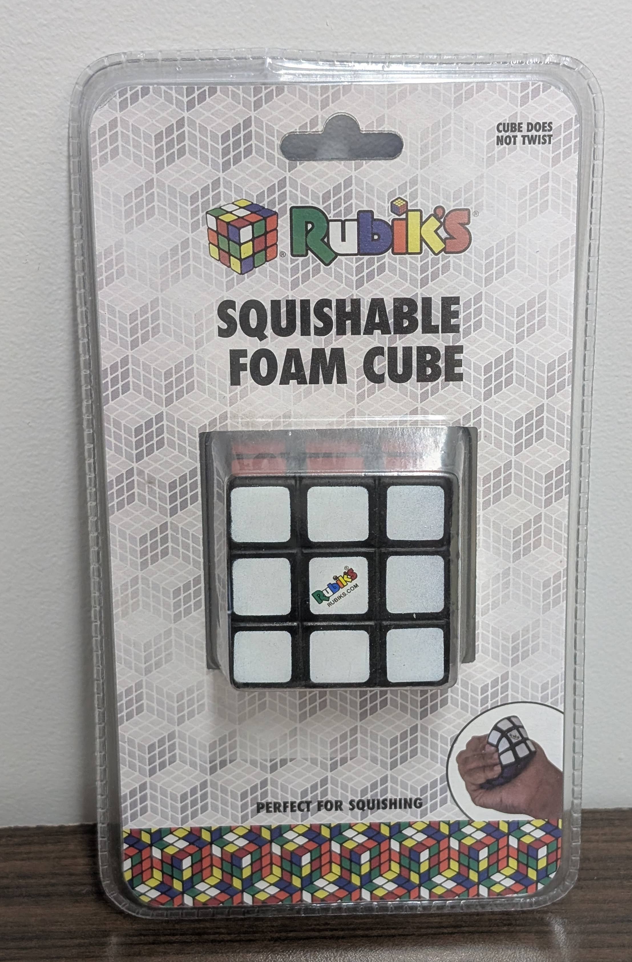 Brand Partners Group - Wholesale Puzzle - Kids - Rubik's Squishable Foam Cube 2" - (Clamshell)0