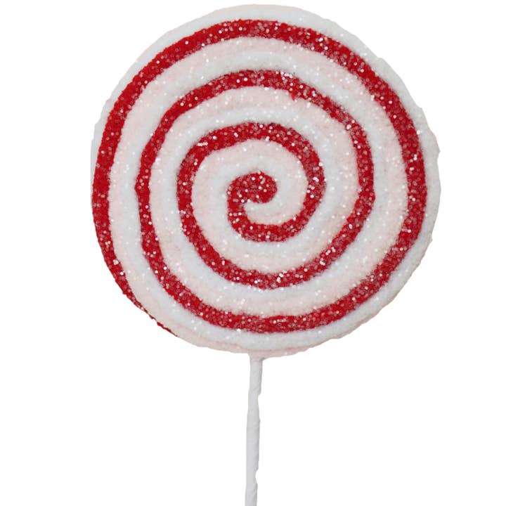15in Lollipop Swirl Pick for wholesale by December Diamonds