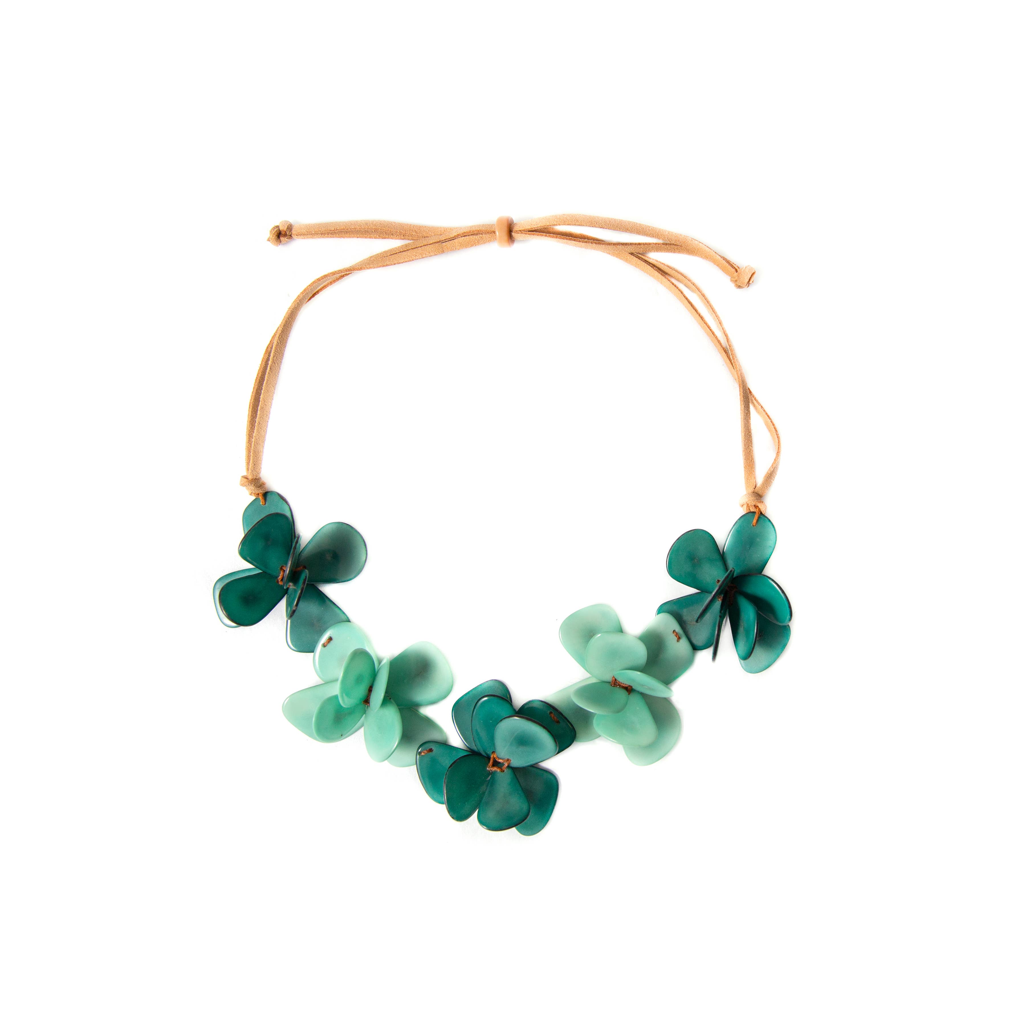 Organic Tagua Jewelry - Vente Colliers plastrons - Collier Florence16