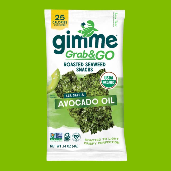 Gimme Algues Bio Sel Marin & Huile d'Avocat, 0,14 oz pour la vente par KeHE Distributors, LLC