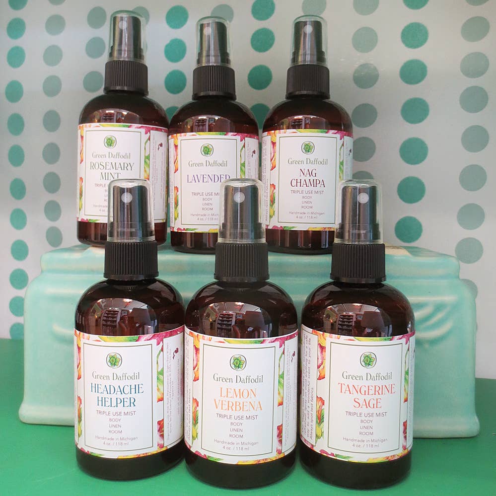 Green Daffodil Bath & Body - Wholesale Room & Linen Spray - Coconut Lime Room Mist- Tropical3