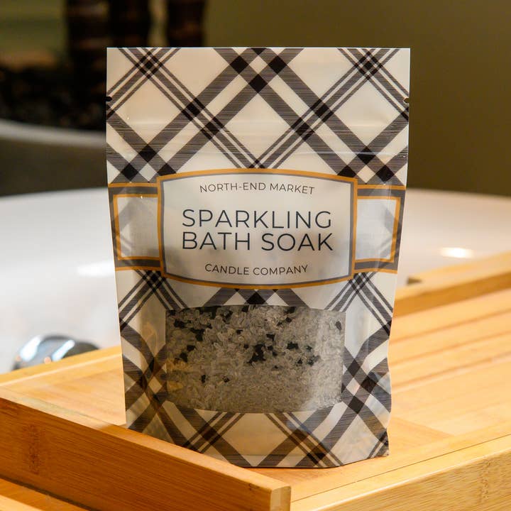 North-End Market Signature Sparking Bath Soak for wholesale by North-End Market Candle Co.