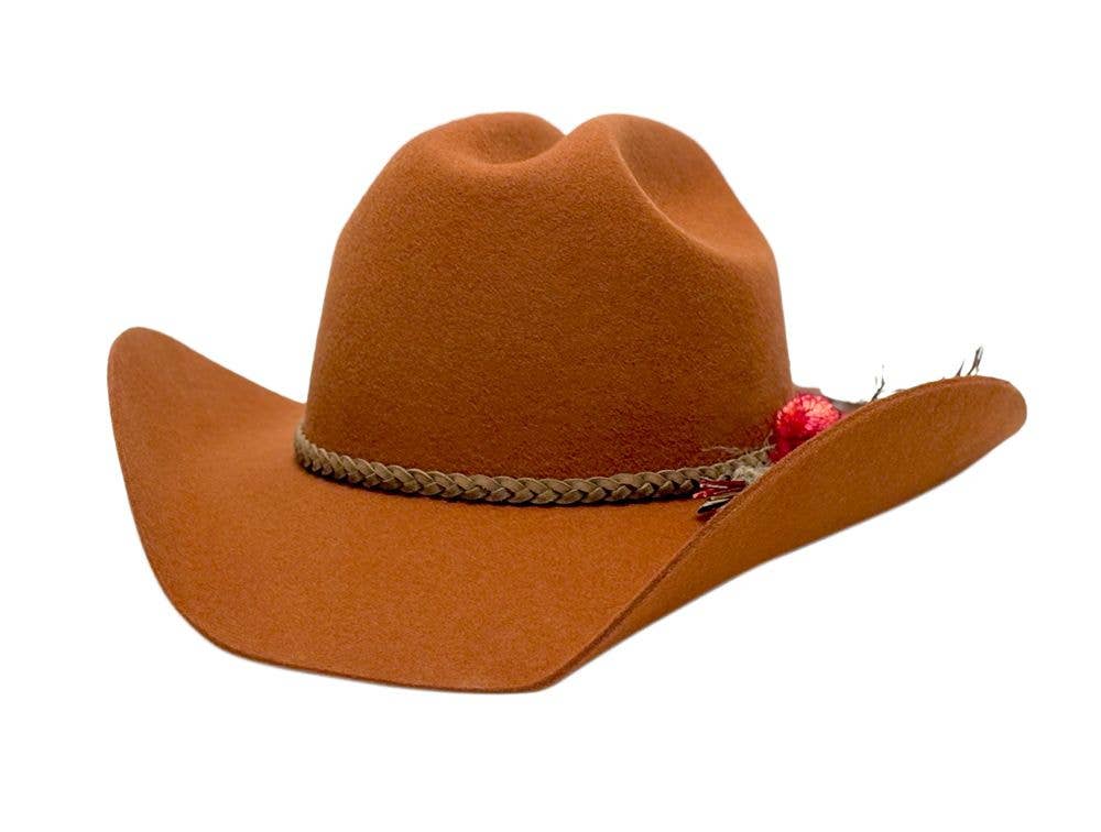 Epoch hats - Wholesale Cowboy Hat - Women's - Australian Wool Felt Western Cowboy Hat with Flower4