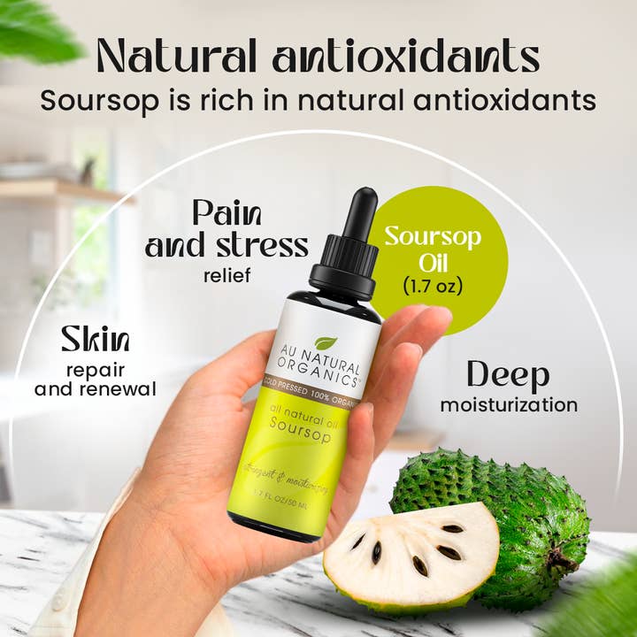 Au Natural Organics - Wholesale Night Cream - Soursop Oil with Graviola Seed for Skin Nourishment5