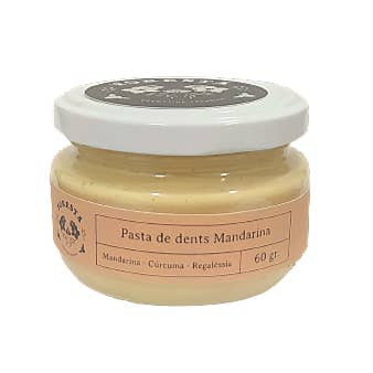 Mandarin Toothpaste for wholesale by Foresta Cosmetica Organica
