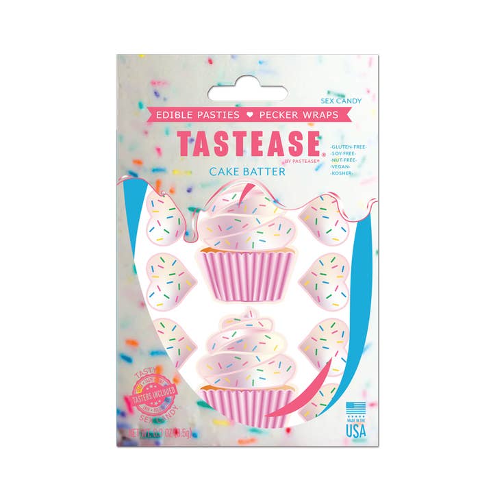 Pastease® – Großhandel Scherz-/Geschenkartikel – Tastease: Essbare Cupcake-Pasteten und Pecker Wraps-Kuchenteig