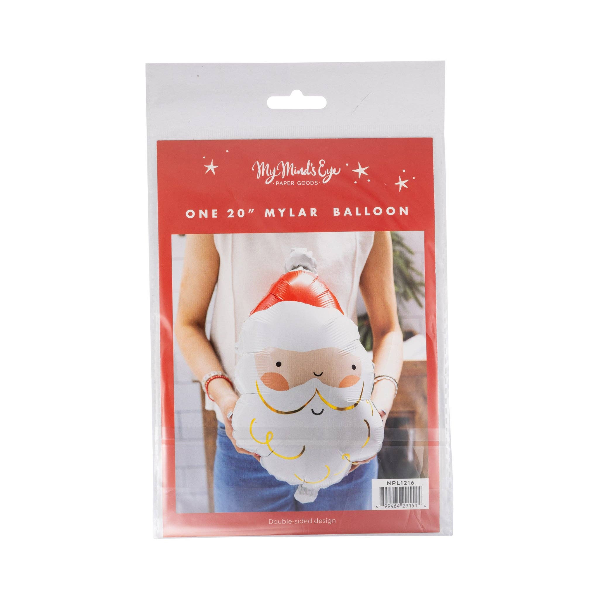 My Mind’s Eye - Wholesale Balloon - NPL1216 - Santa Mylar Balloon1