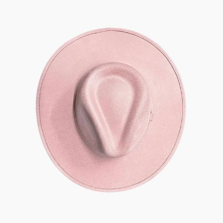 Gammalrosa Fedora-hatt med anpassning för wholesale av Margarita