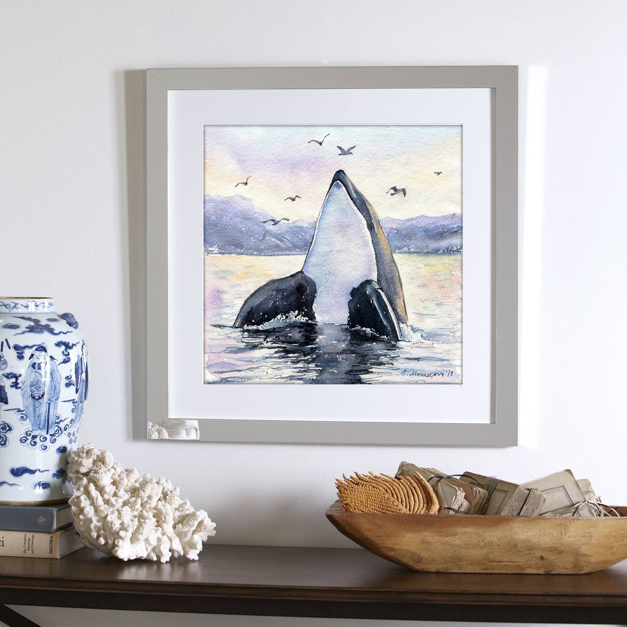 Elena Markelova Arts - Wholesale Art Print - Freja - Orca Killer Whale Art Print1