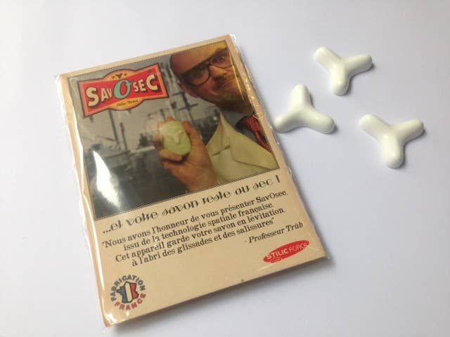 STILIC FORCE - La boutique du futur - Wholesale Bath Soap Dish - SavoSec, bag of 3 pieces - white8