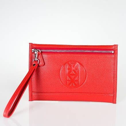Signature Clutch Wallet (Red) for wholesale by AMMA JO