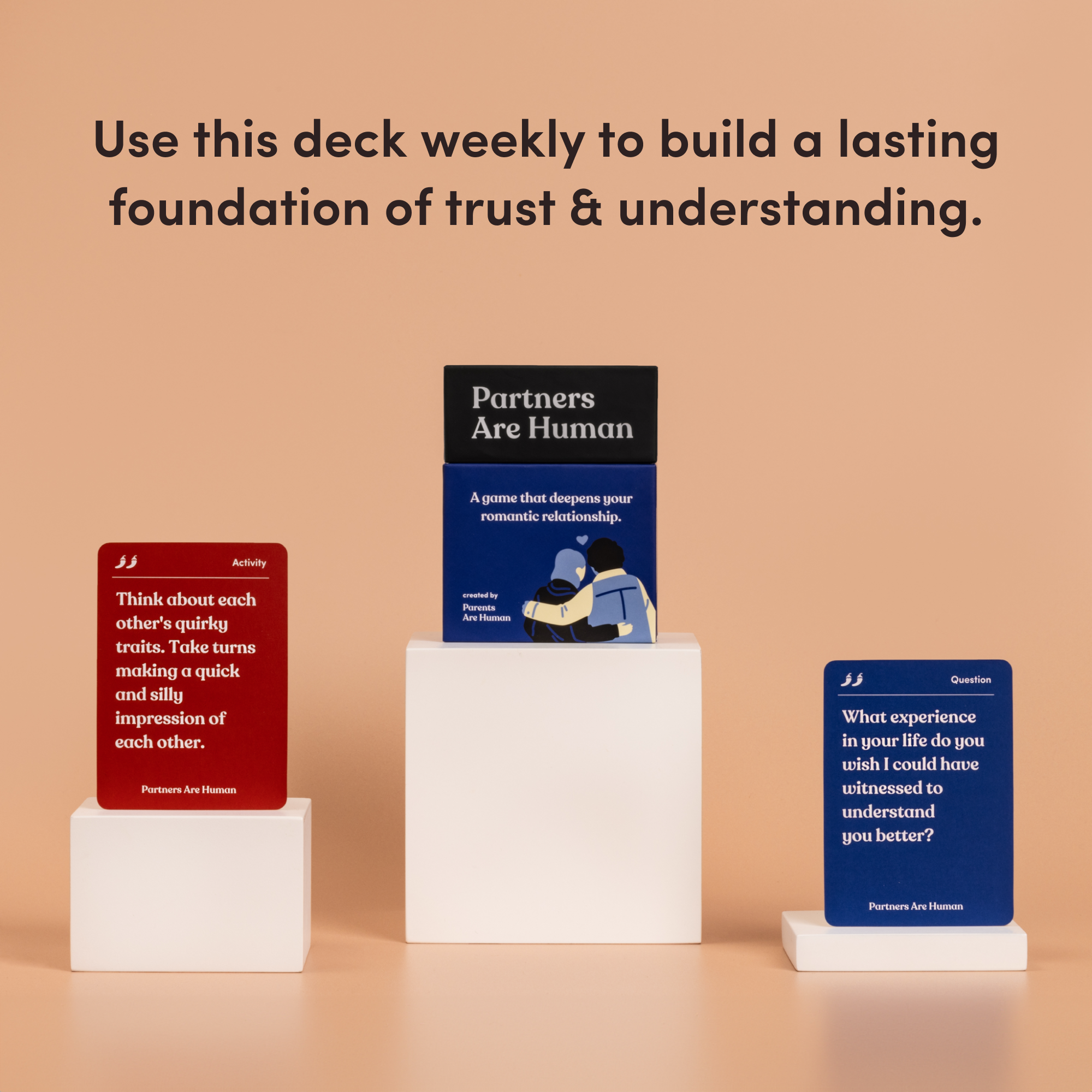 Parents Are Human | Card Games for Family, Love, & Healing - Wholesale Card Game - Partners Are Human (Couples Edition)8