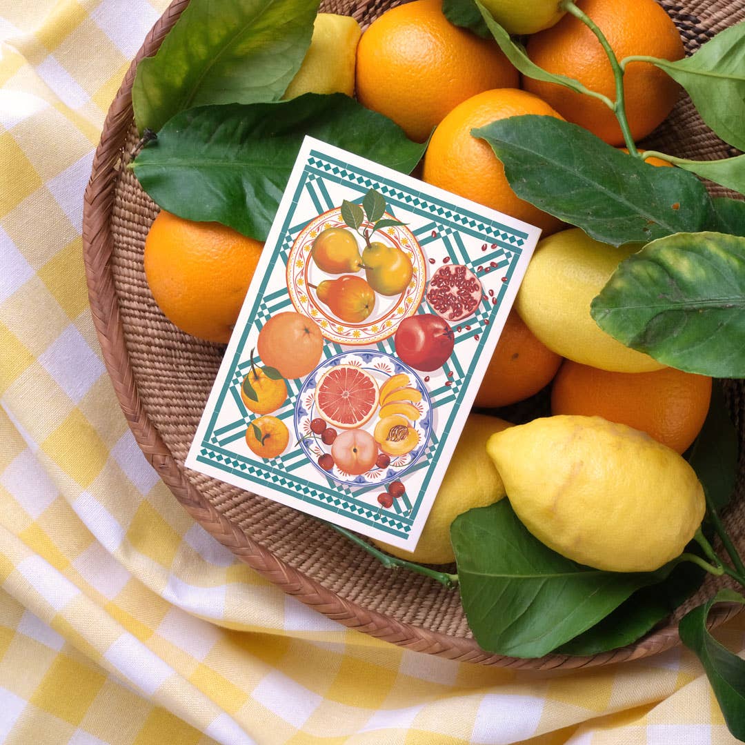 Printer Johnson Ltd - Wholesale Everyday Greeting Card - Tablescape - Fruits | Everyday greetings card3