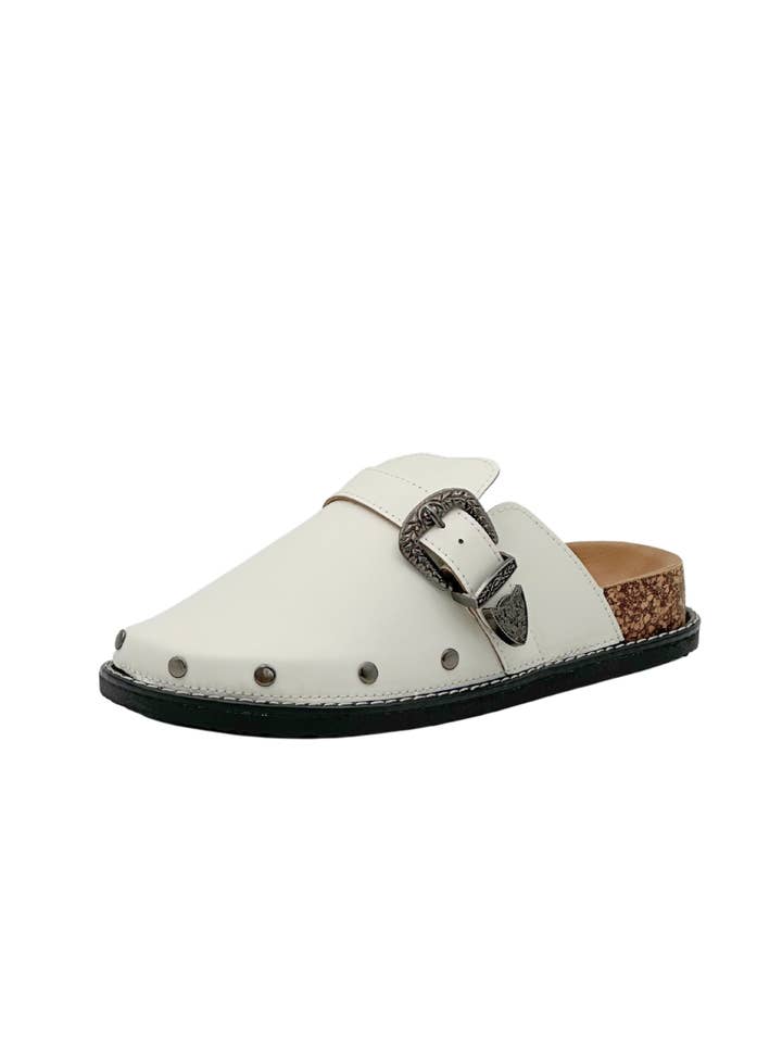 Stephan Paris – wholesale Mules – Women’s – Traditional style buckle mules 22-3672