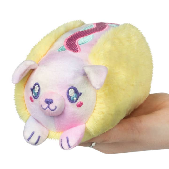 Snackers S1E1 - Tie Dye Dachshund Hot Dog for wholesale by Squishable