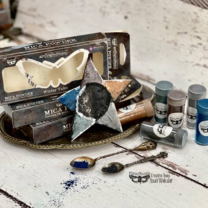 Prima Marketing Inc - Vente Matériels de bricolage - Set de poudre de mica Art Ingredients Winter Tales 6553509691413
