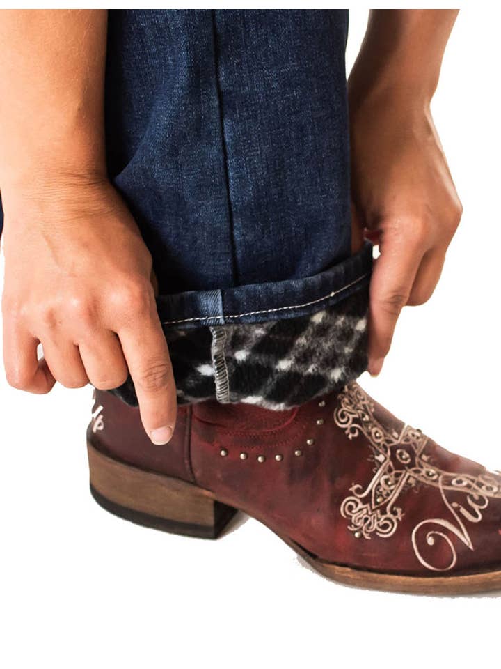 Cowgirl Tuff Co. / B. Tuff Jeans - Vendita all'ingrosso Jeans - Donna - Flanella Double Down