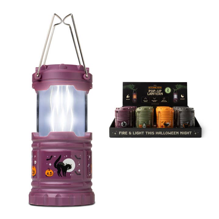 Halloween Witching Hour Pop-Up Lantern for wholesale by DM Merchandising