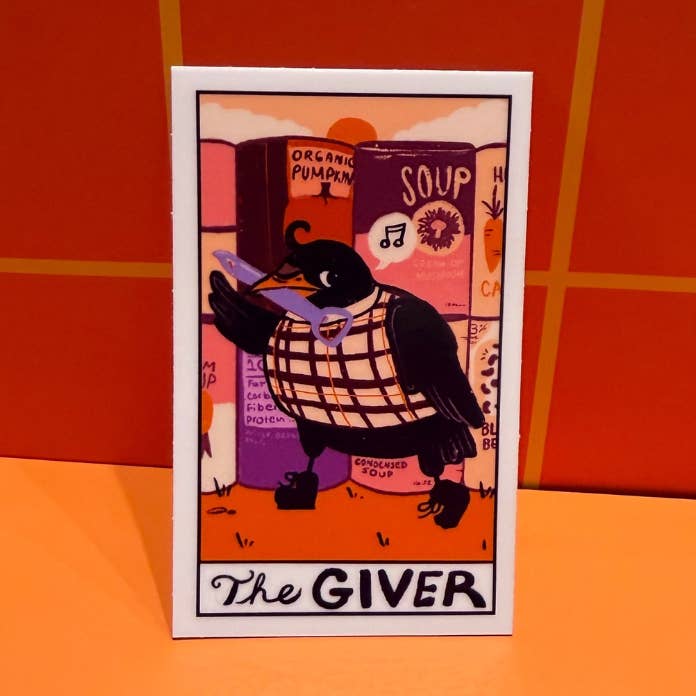 The Giver - Mini Tarot Sticker for wholesale by Liberal Jane Illustration