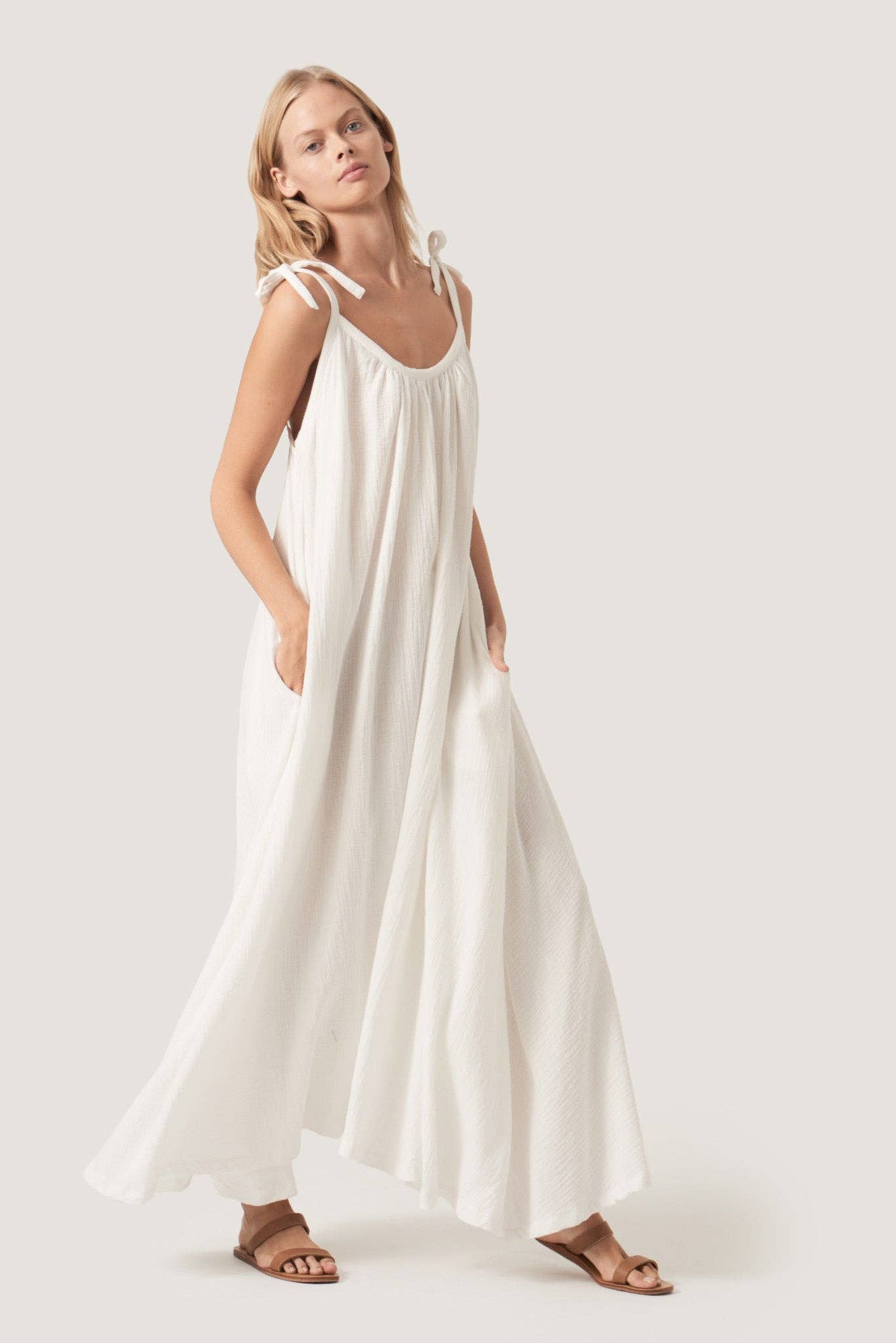 Honour Apparel - Wholesale Dress - Women's - Tie Me Maxi10