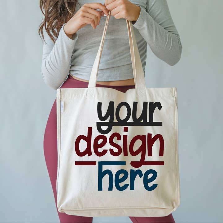 Anpassad bomullscanvasväska – Personlig design för wholesale av TheWorldOfMYes