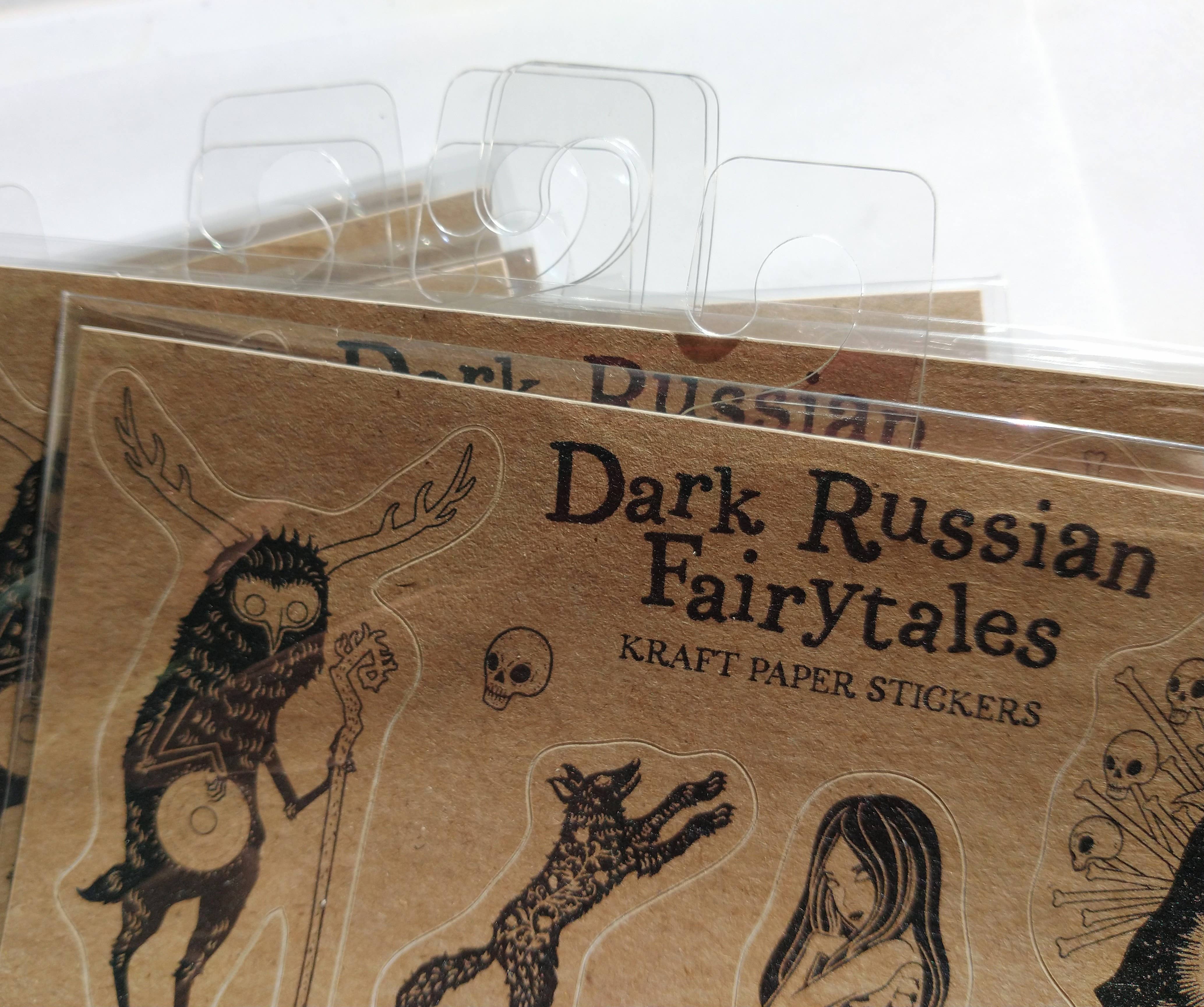 BoyPilot Goods - Wholesale Sticker - Vintage Sticker Sheets - Fairytales, Horror, Alchemy, Nature12