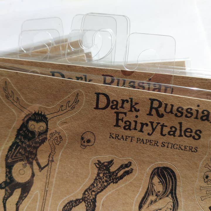 BoyPilot Goods - Wholesale Sticker - Vintage Sticker Sheets - Fairytales, Horror, Alchemy, Nature12
