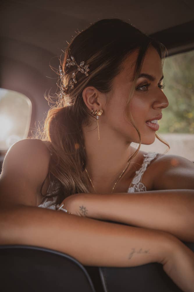 SallyJaneBridal - Wholesale Hair Pin - Esther Hairpins Gold - bridal hair jewelry - set of 22