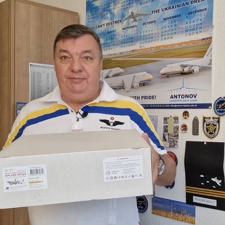 METAL-TIME INC. - Wholesale DIY Craft Kit - ANTONOV AN-225 MRIYA - OFFICIAL EXCLUSIVE EDITION DIY kit19