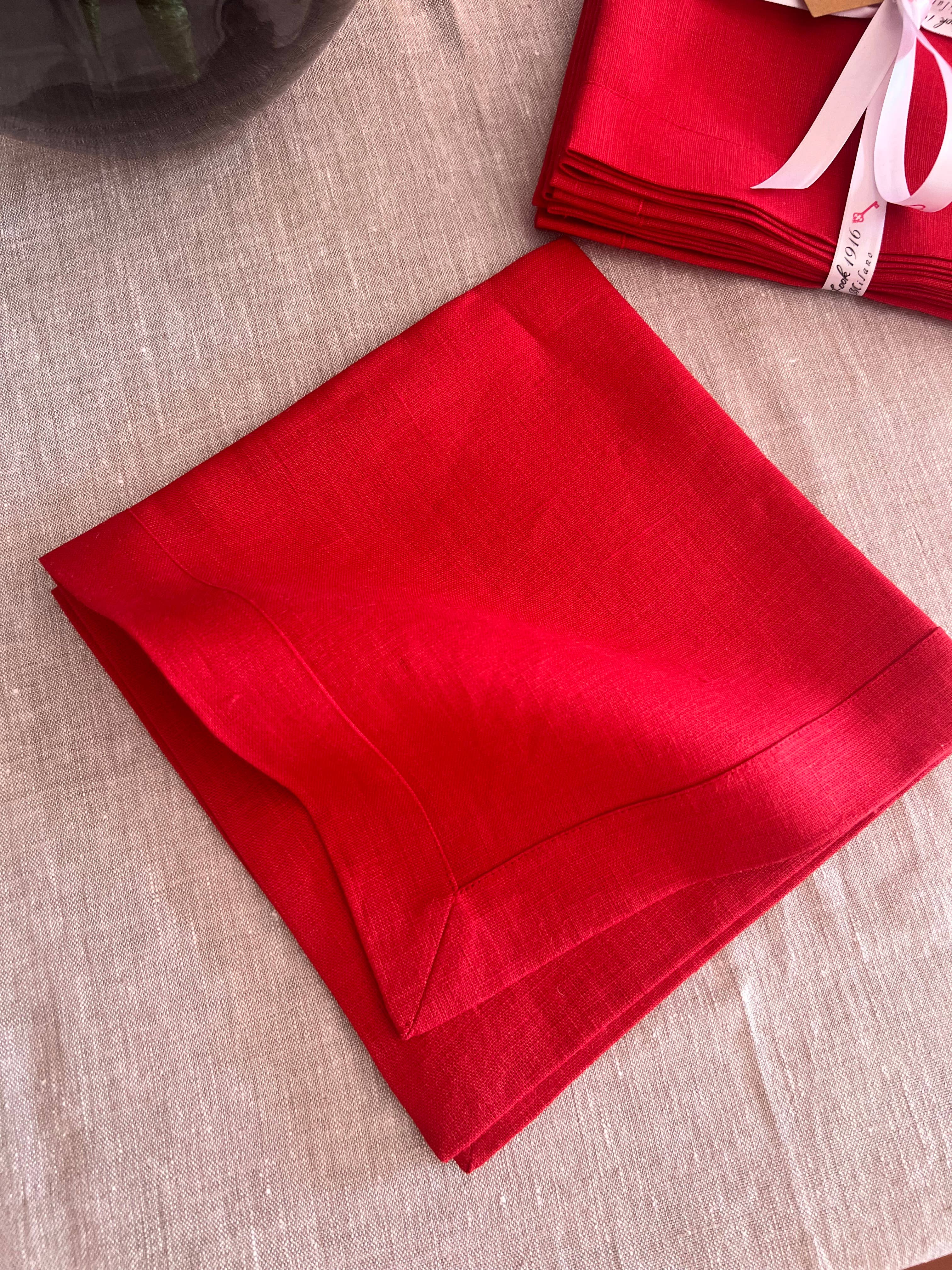 KEY LOOK1916 MILANO - Wholesale Dinerservet - Linnen servetten met frame6