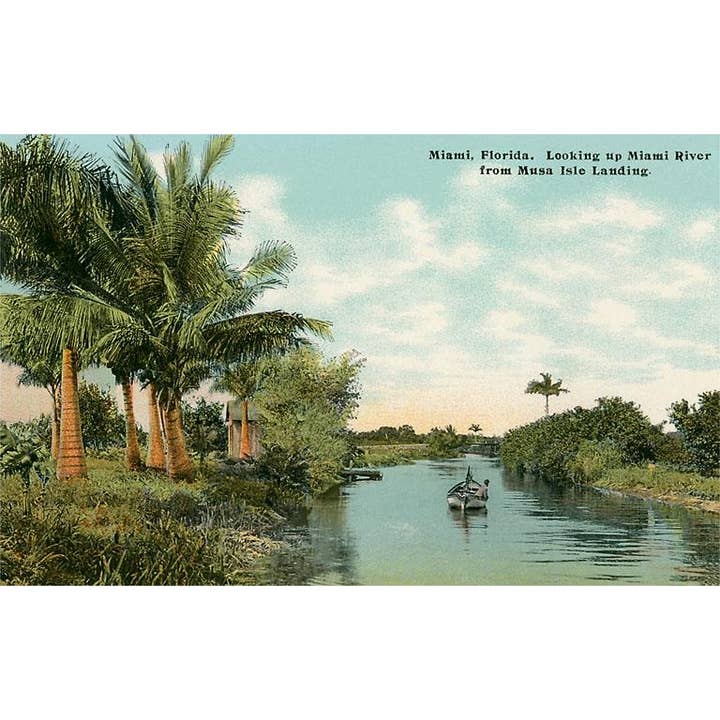 Magnete FL-1303 Fiume Miami, Florida per la vendita all'ingrosso da parte di Found Image Press