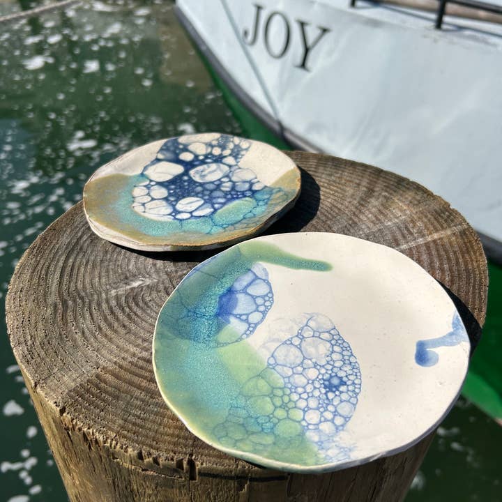 Prato de Entrada por atacado de Leelanau Pottery Co