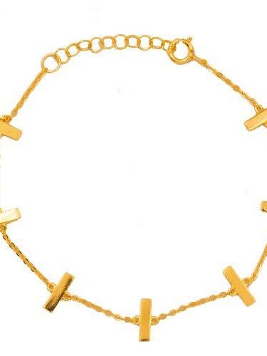 Pulsera de plata de ley, plata de ley, 7, 1 para venta al por mayor de Links & Locks