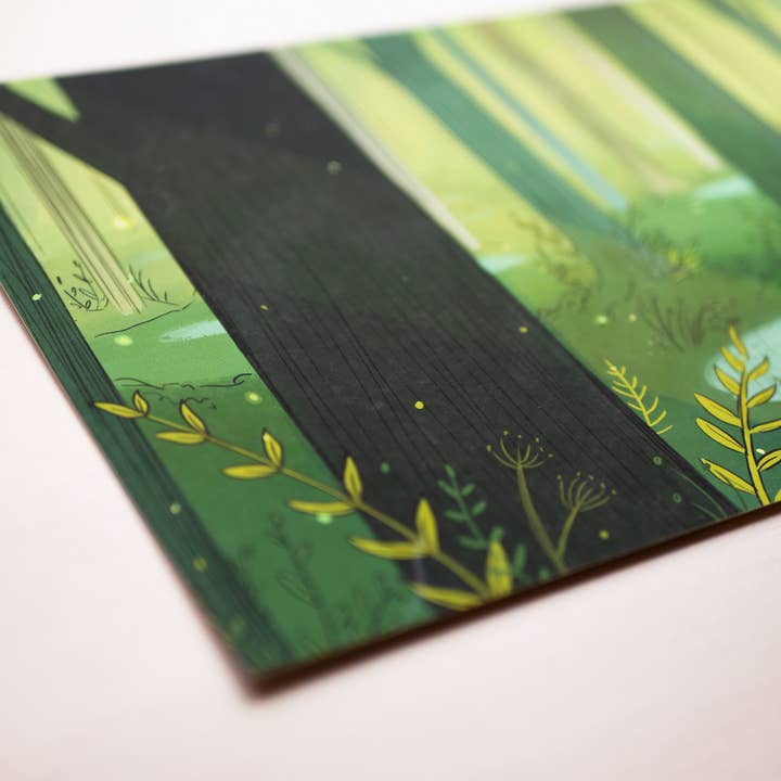 Emmeline Illustration - Wholesale Art Print - The Wood Between The Worlds illustrated print