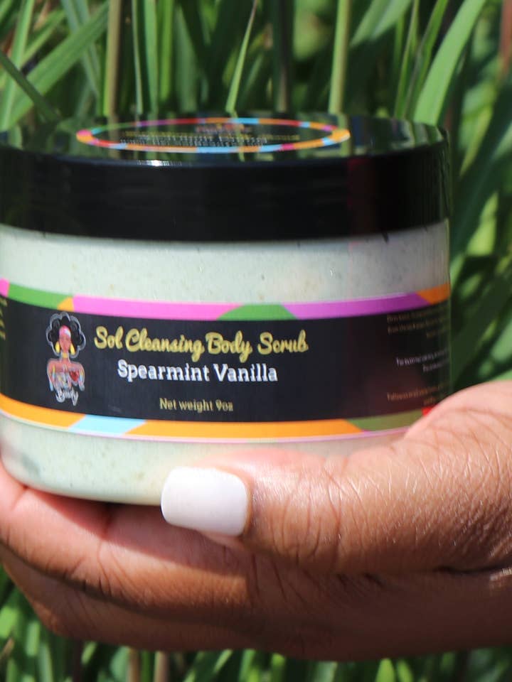 Sol Cleansing Body Scrub for wholesale by HerSol Beauty