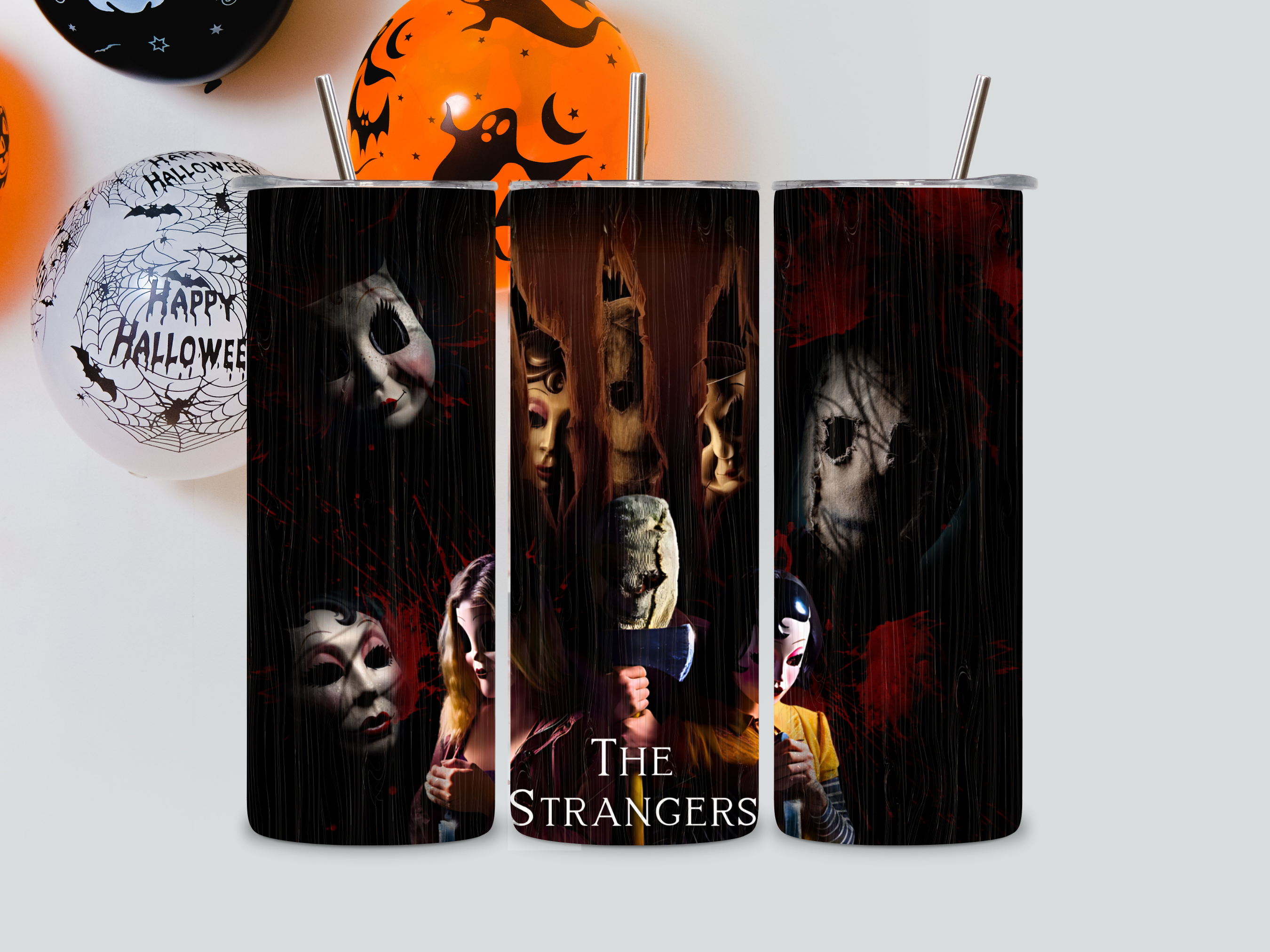 Graveyard Offerings - Wholesale Insulated Mug/Tumbler - The Strangers Tumbler 0
