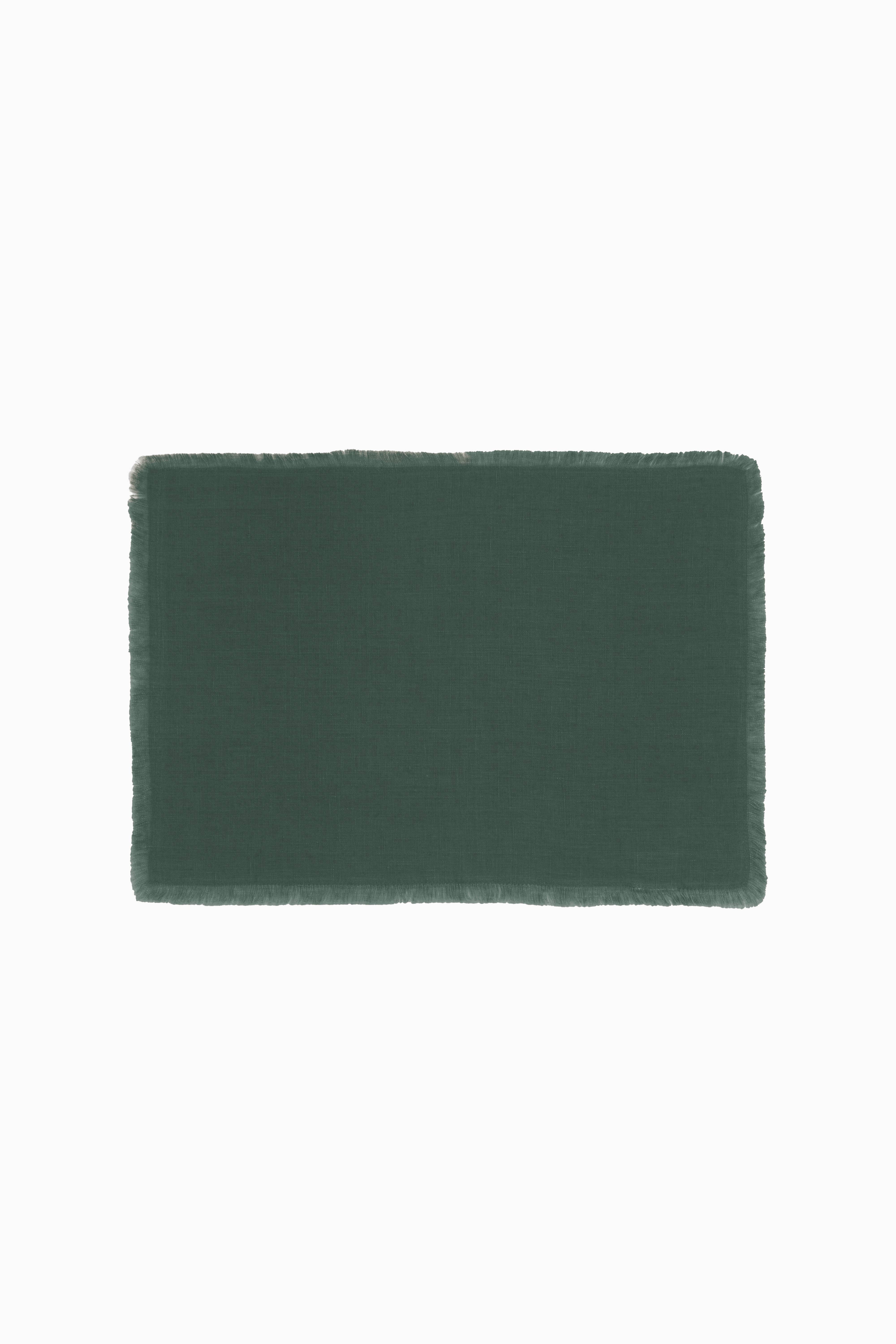 Live Linen – wholesale Placemat – Fringed Linen Placemat – Dining8
