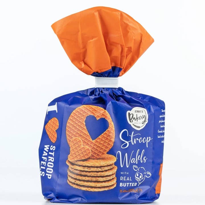 Long Island Candy Factory - Wholesale Cookie - Gerrit's Bakery Stroopwafels Standup bag 11.46 oz 3 Pack