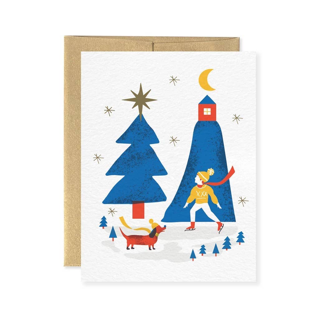 Paperole – wholesale Christmas card – MAGIQUE — Greeting Card