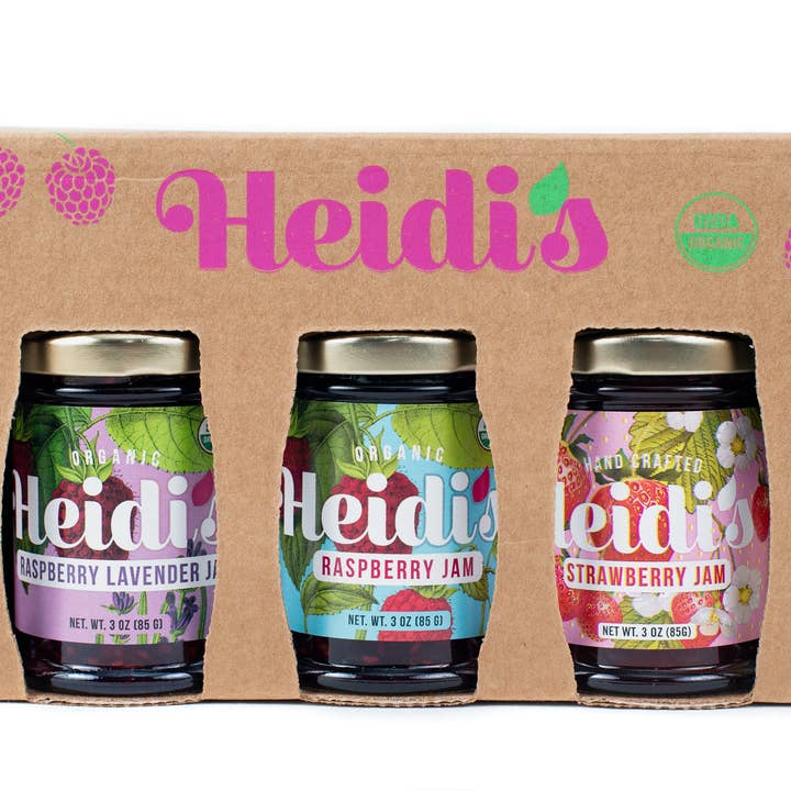 Pure Sampler Set for wholesale by Heidi's Raspberry Farm