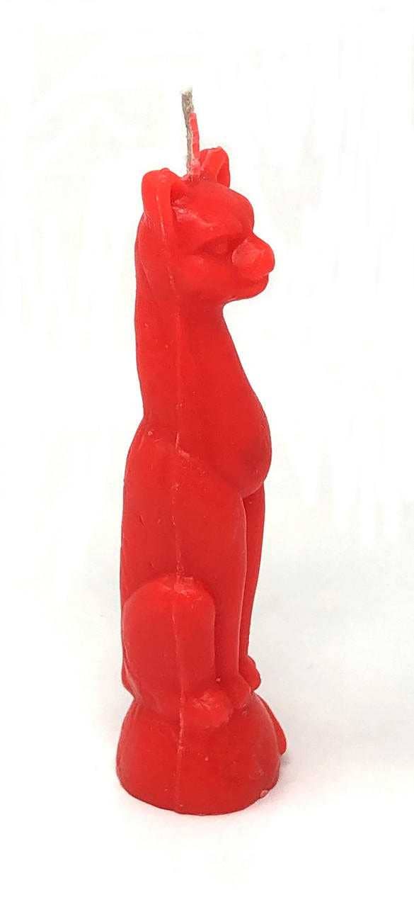 Vrinda - Wholesale Novelty Candle - Cat Candle Red2