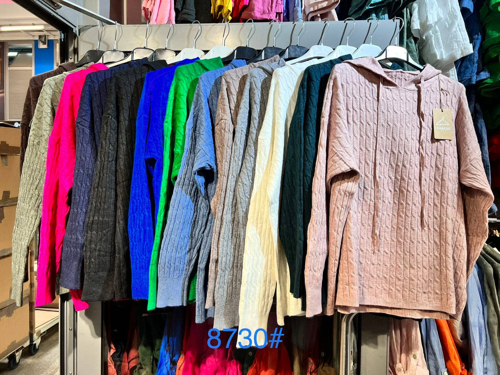 LÉA & LUC - Wholesale Knit Sweater - Women's - Sweater REF. 873018