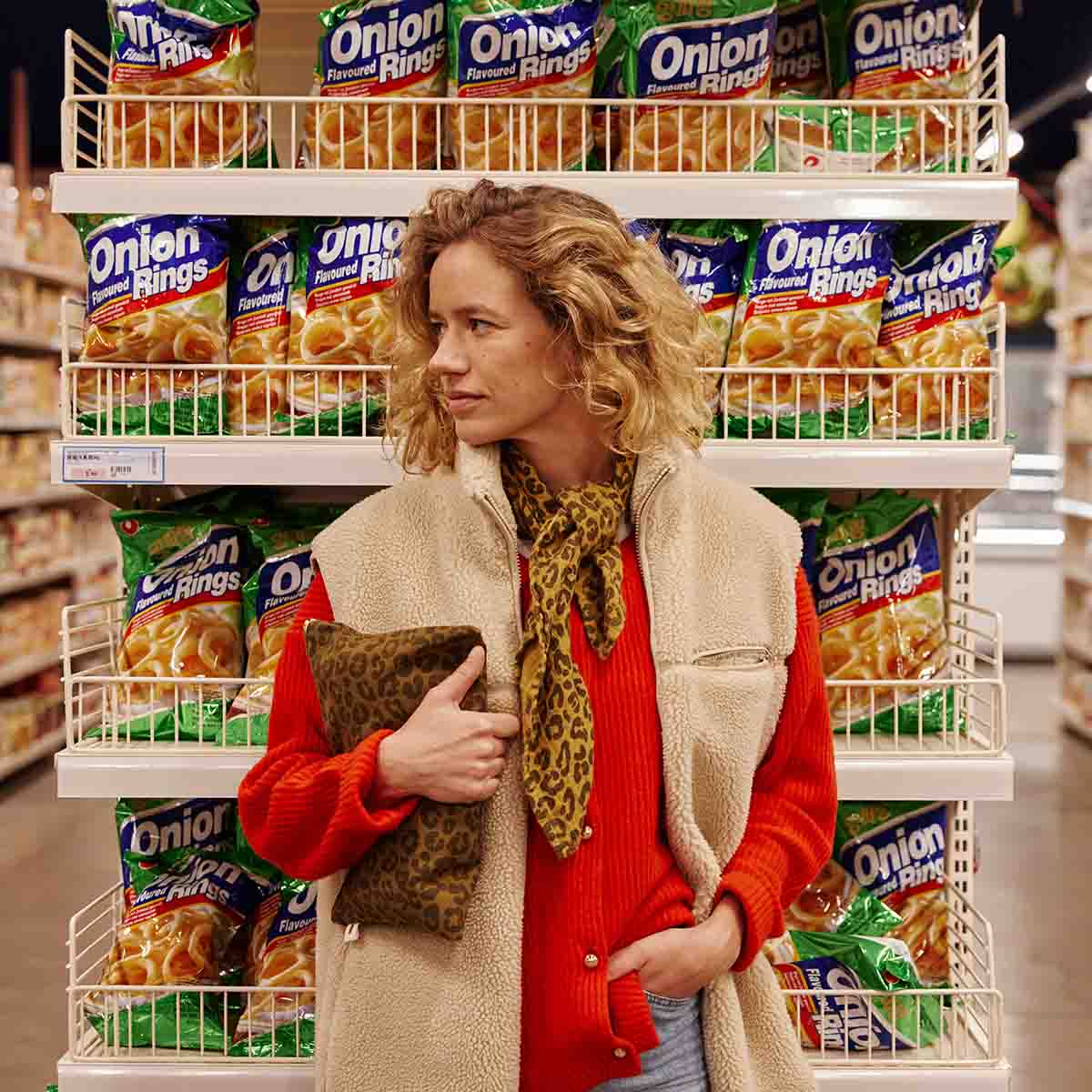 Rose in April – wholesale Pouch – Women’s – LILI FLAT POUCH GRAOU OLIVE3